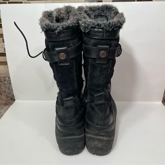 The North Face Black Tall Insulated Winter Snow Boots - Picture 5 of 10